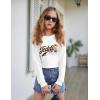 Arshiner Girls Crop Tops Kids Long Sleeve Pullover Sweatshirts Girls Cropped Crewneck Sweatshirt for Teen Girl(Brown Teddy)