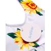 Arshiner Girls Bikini Beach Swimwear 2 Piece Swimsuits Floral Printing Bathing Suits(A Big Sunflower Pattern)