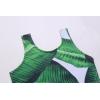 Arshiner Girls Bikini Beach Swimwear 2 Piece Swimsuits Floral Printing Bathing Suits(Banana Leaves)