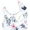 Arshiner Girls Bikini Beach Swimwear 2 Piece Swimsuits Floral Printing Bathing Suits(Leaves and Flower Pattern)