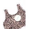 Arshiner Girls Bikini Beach Swimwear 2 Piece Swimsuits Floral Printing Bathing Suits(Leopard Pattern)