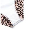 Arshiner Girls Bikini Beach Swimwear 2 Piece Swimsuits Floral Printing Bathing Suits(Leopard Pattern)