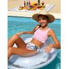 Arshiner Girls Bikini Beach Swimwear 2 Piece Swimsuits Floral Printing Bathing Suits(Light Pink-floral)