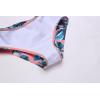 Arshiner Girls Bikini Beach Swimwear 2 Piece Swimsuits Floral Printing Bathing Suits(Monstera)