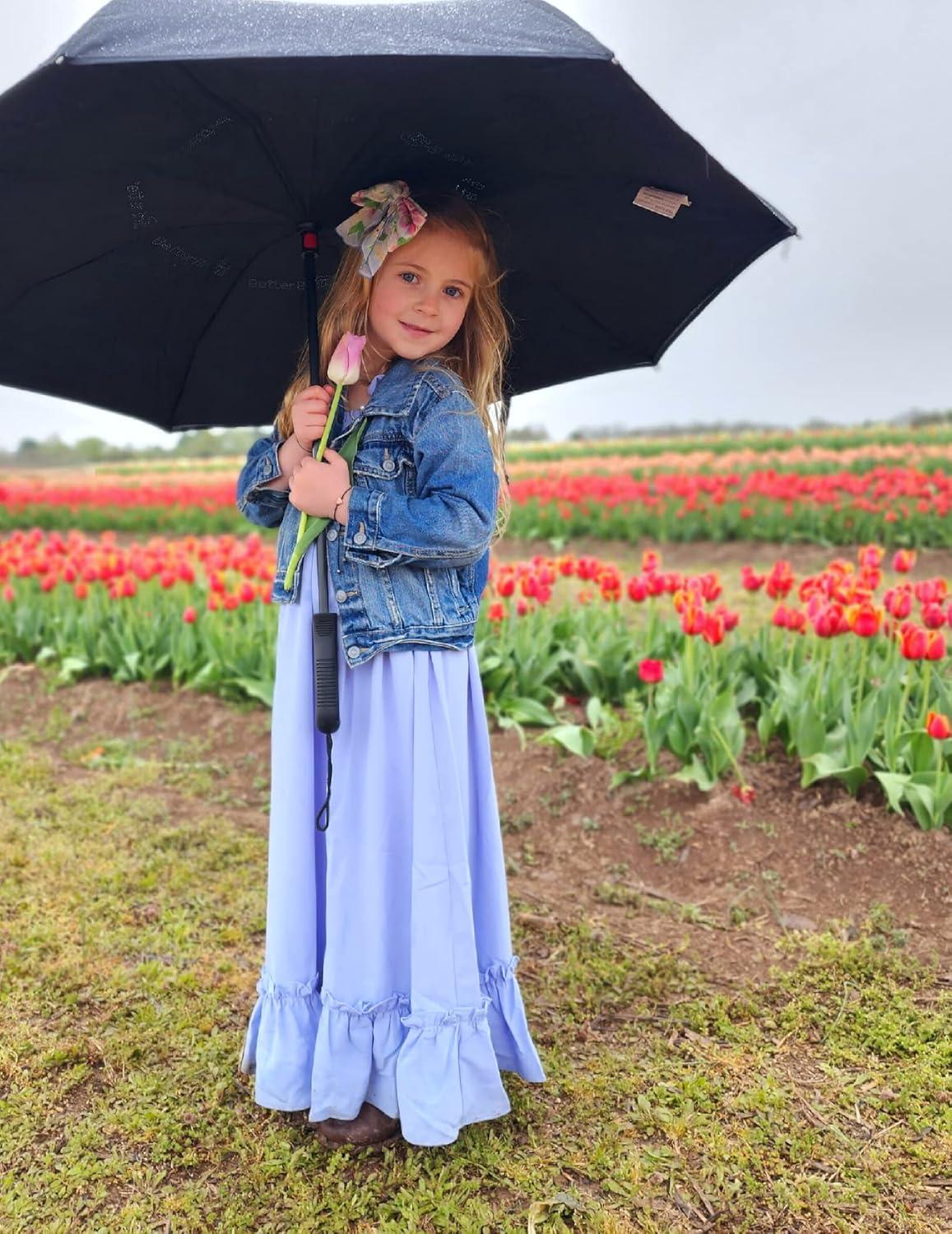 image:imageArshiner Girls Summer Dress Boho Beach Casual Smocked Maxi DressesBlue