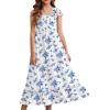 Blue Floral Pattern