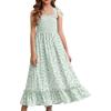 Green Floral Pattern