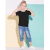 Arshiner Girls Unicorn Shirts Short Sleeve Flip Sequin T-Shirt Tops(Pure Black)