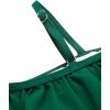 Arshiner Girls Two Piece Swimsuit Ruffles Flounce Printed Bikini Set Swimwear Girl Bathing Suits with Chest Pad(Dark Green – Tropical)