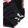 Arshiner Girls Two Piece Swimsuit Ruffles Flounce Printed Bikini Set Swimwear Girl Bathing Suits with Chest Pad(Pattern 6)