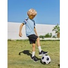 Arshiner Boys UPF 50+ Rash Guard Swim Shirts Short Sleeve Quick Dry UV Protection Sun Shirt for Boys and Girls(Light Blue)
