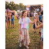 Arshiner Girls Oversized T Shirts with Pocket Short Sleeve Basic Crewneck Summer Casual Loose Tops Clothes 5-14 Years(Tie Dye-a)